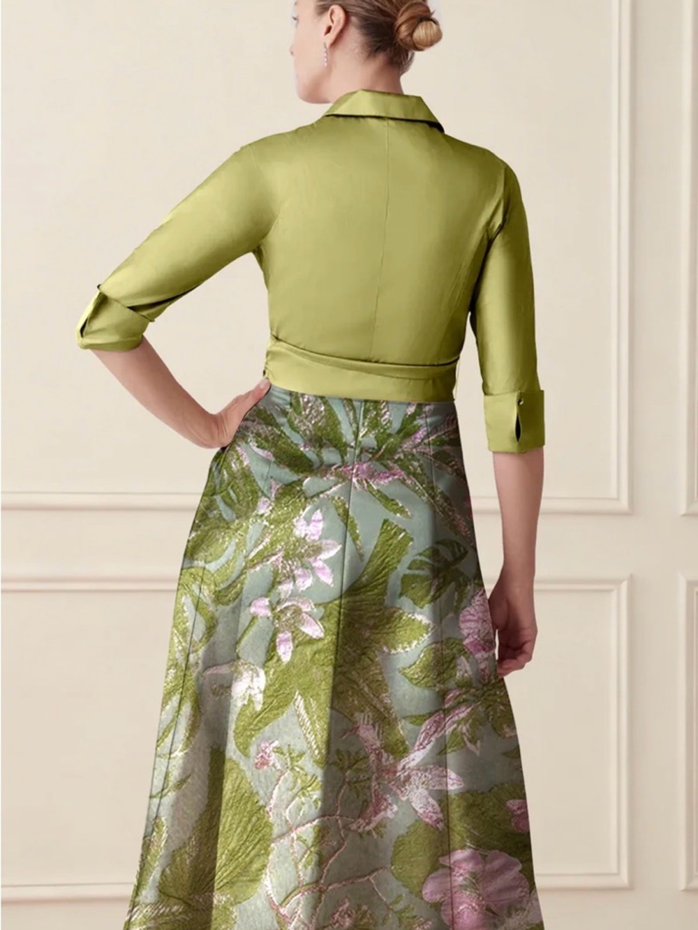 Elegant floor length dress-Nafori NWT - Picture 3 of 7